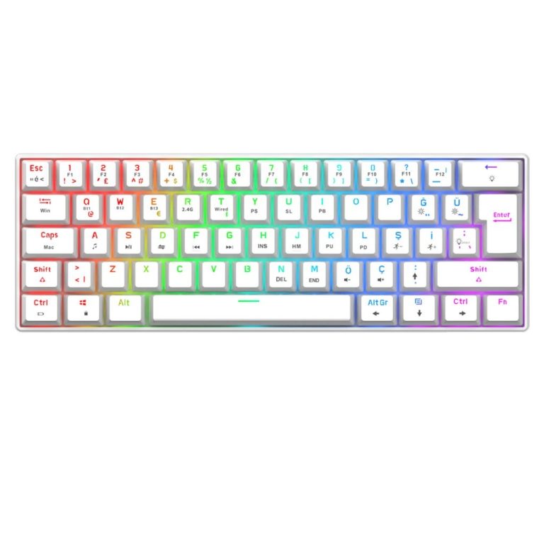 Gravion Kayra RGB Mekanik Klavye 3 Modlu Gmaing Klavyesi