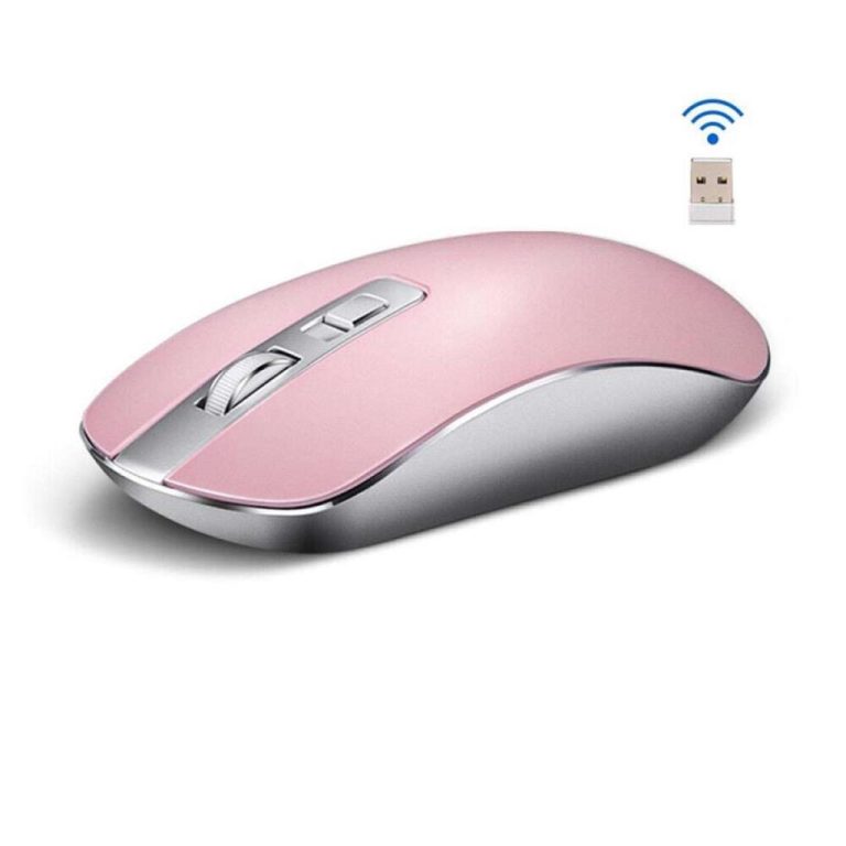 HP S4000 Wireless Kablosuz Mouse Pembe-Gri