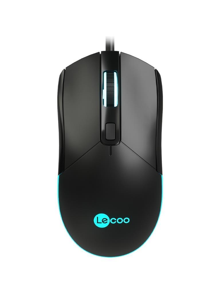 Lecoo Lenovo Ms120 Kablolu Optik Mouse Siyah 2400dpi