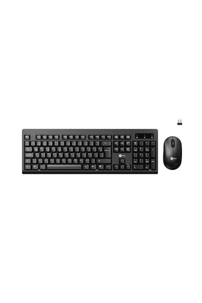 Lecoo Kw210 Kablosuz Wireless Mouse Klavye Set
