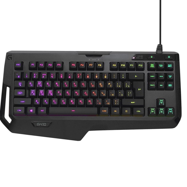 Logitech G410 Atlas Spectrum RGB Kompakt Mekanik Gaming Oyuncu UK/Ru Klavye